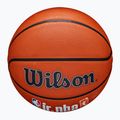 Krepšinio kamuolys Wilson NBA JR Fam Logo Authentic Outdoor brown dydis 7 4