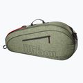Teniso krepšys Wilson Team 3Pk heather green