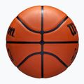 Krepšinio kamuolys Wilson NBA JR Drv Fam Logo brown dydis 7 6