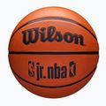 Vaikiškas krepšinio kamuolys Wilson NBA JR Drv Fam Logo brown dydis 5