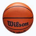 Vaikiškas krepšinio kamuolys Wilson NBA JR Drv Fam Logo brown dydis 4 4