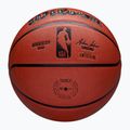 Krepšinio kamuolys Wilson NBA Authentic City Chicago brown dydis 7 6
