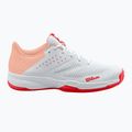 Moteriški teniso bateliai Wilson Kaos Stroke 2.0 white/peach perfait/infrared 9