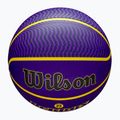 Krepšinio kamuolys Wilson NBA Player Icon Outdoor Lebron blue dydis 7 4