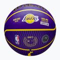 Krepšinio kamuolys Wilson NBA Player Icon Outdoor Lebron blue dydis 7 6
