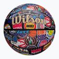 Krepšinio kamuolys Wilson NBA All Team Retro multicolour dydis 7