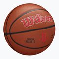 Krepšinio kamuolys Wilson NBA Team Alliance Houston Rockets brown dydis 7 2