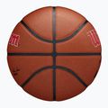 Krepšinio kamuolys Wilson NBA Team Alliance Houston Rockets brown dydis 7 4