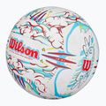 Tinklinio kamuolys Wilson Graffiti Peace white/blue dydis 5 5