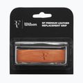 Teniso rakečių apvyniojimai Wilson Roger Federer Leather brown 2