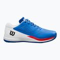 Vyriški teniso batai Wilson Rush Pro Ace Clay deja vu blue/ white/ infrared 9