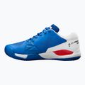 Vyriški teniso batai Wilson Rush Pro Ace Clay deja vu blue/ white/ infrared 10