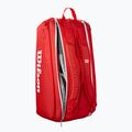Teniso krepšys Wilson Super Tour Red 9PK red 4
