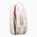 Teniso krepšys Wilson Roland Garros Super Tour 9PK cream/ clay 3