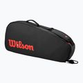 Teniso krepšys Wilson Clash V3 Super Tour 3PK black/ infrared