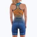 Moteriškas triatlono kombinezonas Synergy Pro Sleeveless Racerback Trisuit orange wave 2