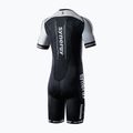 Vyriškas triatlono kombinezonas Synergy Elite Short Sleeve Trisuit salt & pepper 2