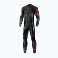 Vyriškas triatlono hidrokostiumas Synergy Adrenaline Full Sleeve 5 mm black/red