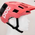Dviračių šalmas POC Kortal Race MIPS ammolite coral/uranium black matt 8