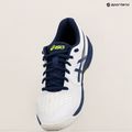 Vyriški skvošo batai ASICS Gel-Court Hunter 3 white/blue expanse 15