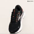 Vyriški bėgimo bateliai Brooks Adrenaline GTS 23 black/mandarin red/silver 9