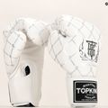 Bokso pirštinės Top King Boxing Chain white/silver 8