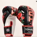 Bokso pirštinės Top King Boxing Rose white/black 6