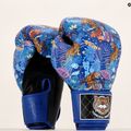 Bokso pirštinės Top King Boxing Wild Tiger black/blue 7