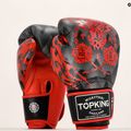 Bokso pirštinės Top King Boxing Dragon red/black 6