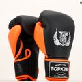 Bokso pirštinės Top King Reborn Boxing Semi Leather black/orange 6