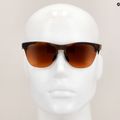 Akiniai nuo saulės Oakley Frogskins Lite matte brown tortoise/prizm brown gradient 9
