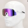 Akiniai nuo saulės Smith Vert white/chromapop violet mirror 7