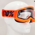 Dviračių akiniai 100 % Accuri 2 Enduro MTB neon/orange/clear 7