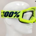 Dviračių akiniai 100 % Accuri 2 fluo/yellow/clear 7
