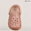 Vaikiškos šlepetės Crocs Classic Glitter Clog Toddler quartz glitter 16