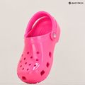 Vaikiškos šlepetės Crocs Classic Neon Highlighter Clog pink crush 16