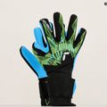 Vartininko pirštinės Reusch Pure Contact Aqua black/fluo lime/aqua 7