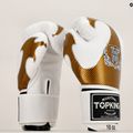 Bokso pirštinės Top King Muay Thai Empower white/gold 6