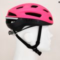Dviračių šalmas Rudy Project Skudo pink fluo/black matte 9