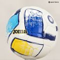 Joma Dali II futbolo kamuolys baltas/šviesiai oranžinis/geltona 3 dydis 5