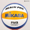 Paplūdimio tinklinio kamuolys Mikasa BV550C white/blue/yellow dydis 5 5