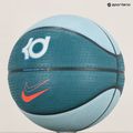 Krepšinio kamuolys Nike Playground 8P 2.0 K Durant Deflated blue dydis 7 5