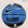 Krepšinio kamuolys Nike Everyday All Court 8P Graphic Deflated star blue/black/white/black dydis 7 5