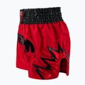 Vyriški treniruočių šortai Venum Inferno Muay Thai raudoni/tamsiai pilki/juodi 3