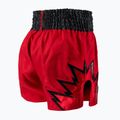 Vyriški treniruočių šortai Venum Inferno Muay Thai raudoni/tamsiai pilki/juodi 4