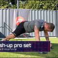Pure2Improve Push-up Pro rinkinys raudonos/juodos spalvos stūmimo rankenos P2I202160 6