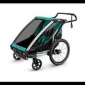 Thule Chariot Lite dviračių priekaba dviem asmenims, žalia 10203022 11