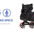 Powerslide vyriškos pačiūžos HC Evo Pro 90 black 908379 16