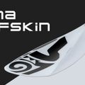 Starboard Lima Tufskin 29 mm anglies juoda ir balta S35 3 dalių SUP irklas 6