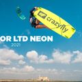 CrazyFly Raptor LTD neoninės žalios spalvos jėgos aitvaras T002-0306 7